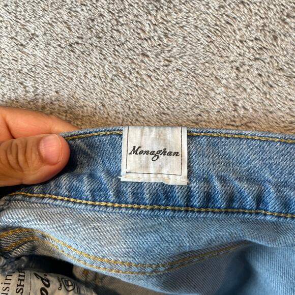 Frank & Eileen Monaghan High Rise Mom Jeans Size 29 Light Blue Wash - Picture 2 of 9